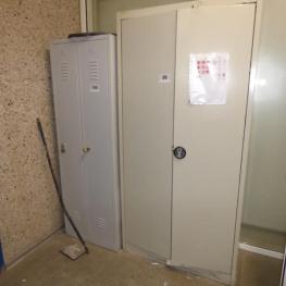 Doppelstahlschrank
