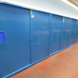Industrial Sliding Door Cabinets