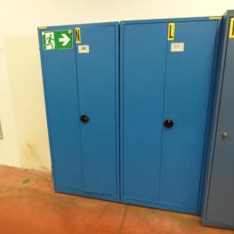 Dual Steel Cabinets