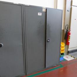 Doppelstahlschrank