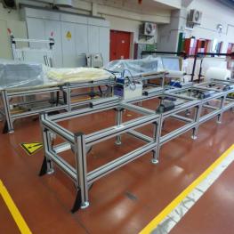 Folieneinschweiß Arbeitsplatz