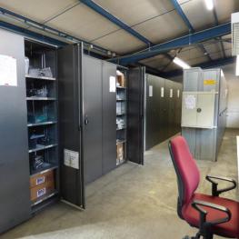 lot of Storage shelves