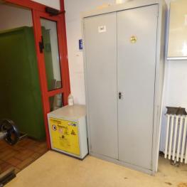 Dual Steel Cabinets
