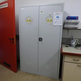 Chemikalien Stahlschrank