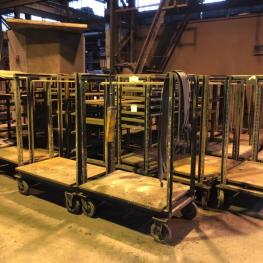 Lot Of Transport Trolleys