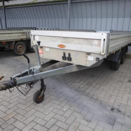 Tandemachsplattformanhänger