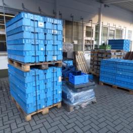 Kunststofflagerbehälter