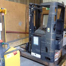 Schubmaststapler