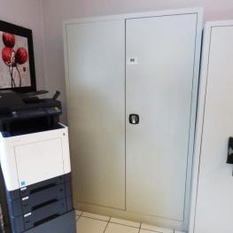 Doppelstahlschrank