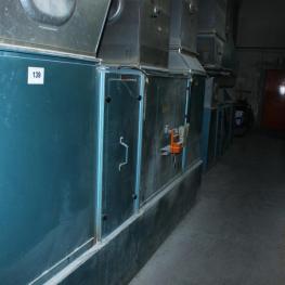 Exhaust system for preparation room and cleaning / washing cubicle