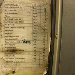 Tool Paternoster Contents