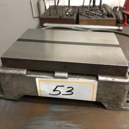 Degaussing plate