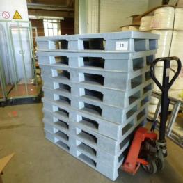Lot Of Plastic Pallets