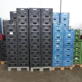 Lot Of Plastic Crates