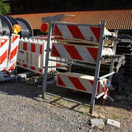 Bestand an Absperrungen