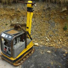 Vibrationsrüttelplatte