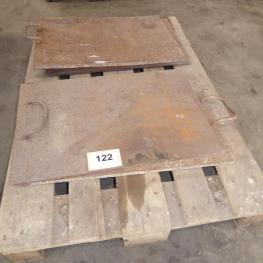 Abstützplatten