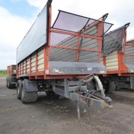 Häcksel Transportwagen