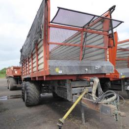 Häcksel Transportwagen