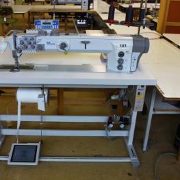 Dual Needle Long Arm Industrial Sewing Machine