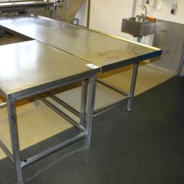 Lot Of Stainless Steel Tables