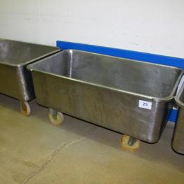 Lot Of Stainless Steel Tubs