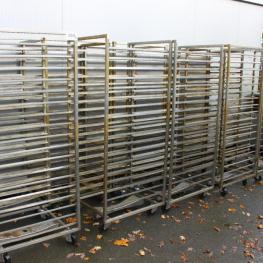 Lot Of Rack Trolleys
