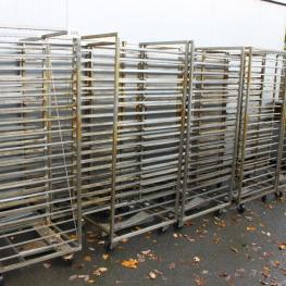 Lot Of Rack Trolleys