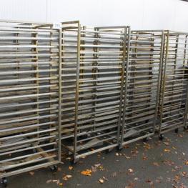 Lot Of Rack Trolleys