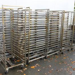 Lot Of Rack Trolleys