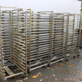 Lot Of Rack Trolleys