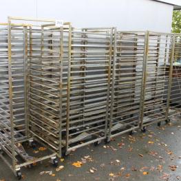 Lot Of Rack Trolleys