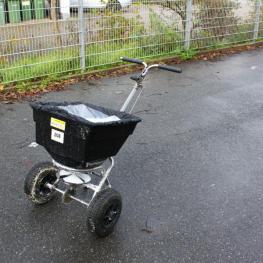 Stainless Steel Gritting Trolley