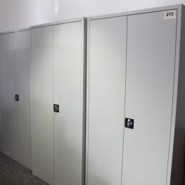 Lot Of Double Steel Cabinets