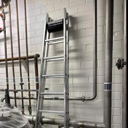 Aluminiumklappleiter