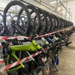 Lot Of Bicycles E Bikes