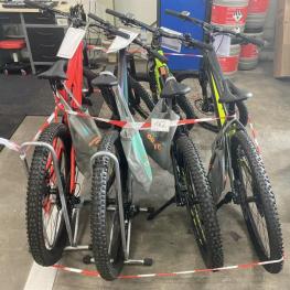 Lot Of Bicycles E Bikes