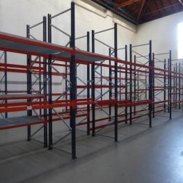 Lfm. Paletten Schwerlastregalanlage