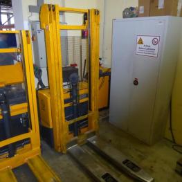 Electric High Lift Ride On Pallet Truck