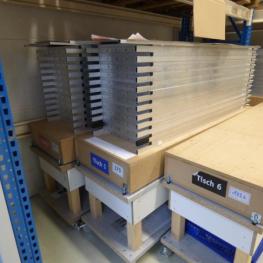 Vakuumplatten Rolltische