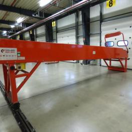 Teleskop Rollenförderband