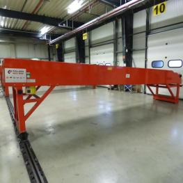 Teleskop Rollenförderband