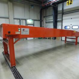 Teleskop Rollenförderband