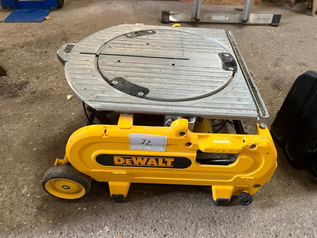 Table crosscut and miter saw