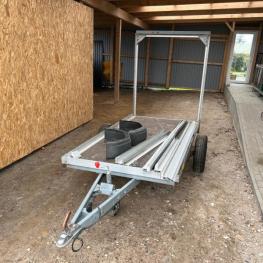 Single-axle trailer