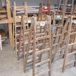 Wooden Trestle Ladders
