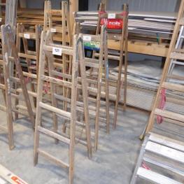 Wooden Trestle Ladders