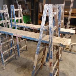Wooden Trestle Ladders