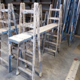 Wooden Trestle Ladders