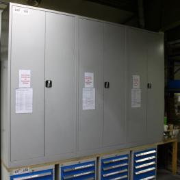 Lot Of Sheet Steel Cupboards
